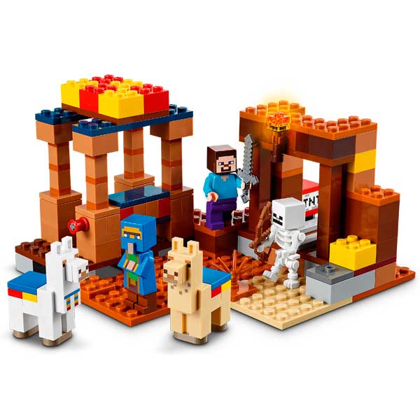 Lego Minecraft 21167 O Entreposto Comercial - Imagem 2