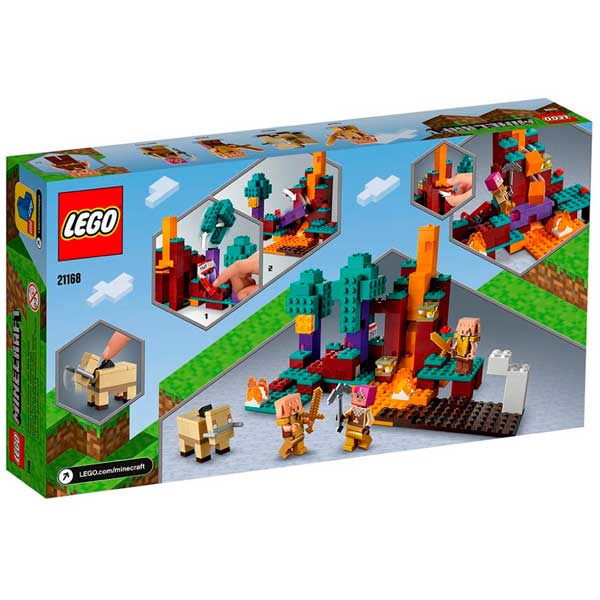 Lego Minecraft 21168 A Floresta Distorcida - Imagem 1