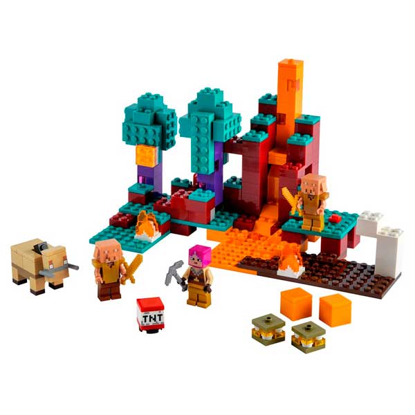 Lego Minecraft 21168 A Floresta Distorcida - Imagem 2