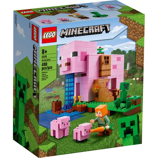 Lego Minecraft 21170 A Casa-Porco - Imagem 1