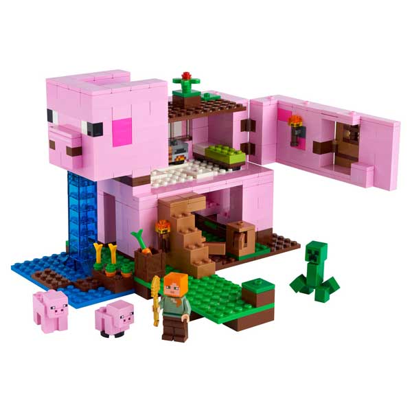 Lego Minecraft 21170 A Casa-Porco - Imagem 2