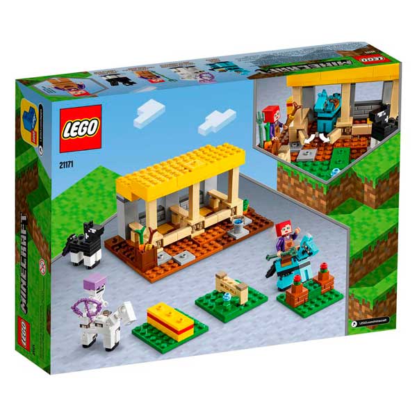 Lego Minecraft 21171 O Celeiro dos Cavalos - Imagem 1