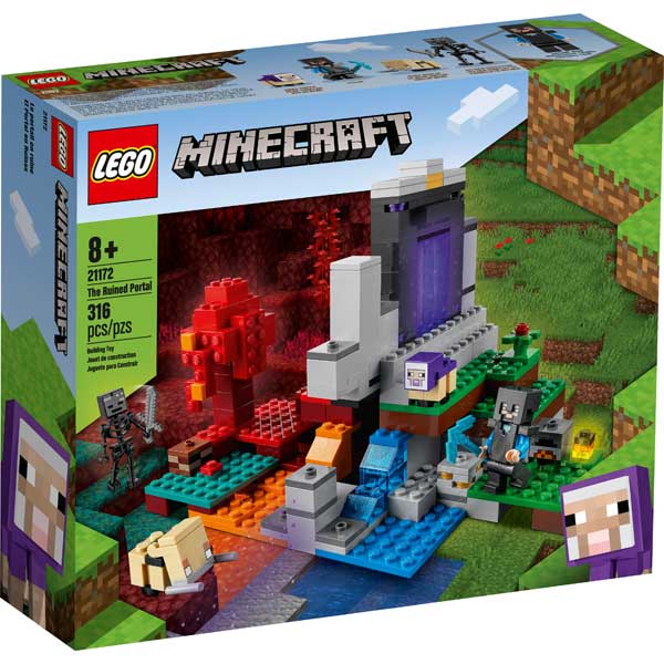 Lego Minecraft 21172 El Portal en Ruinas - Imagen 1