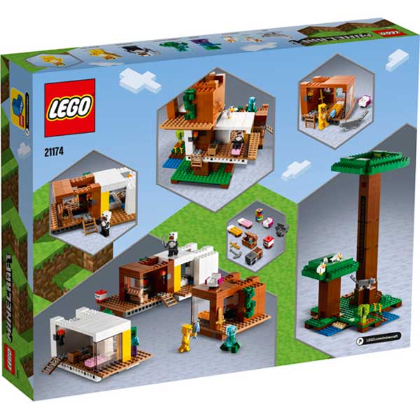 Lego Minecraft 21174 A Moderna Casa na Árvore - Imagem 1