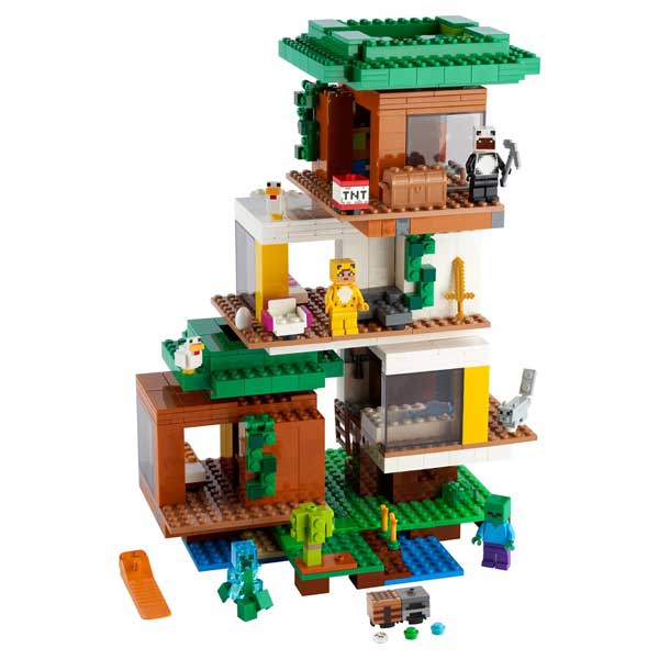 Lego Minecraft 21174 La Casa del Árbol Moderna - Imatge 2