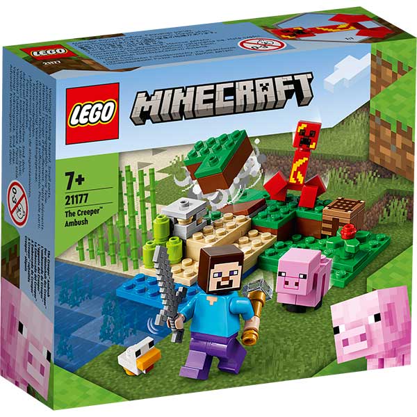 Lego Minecraft Emboscada del Creeper - Imatge 1