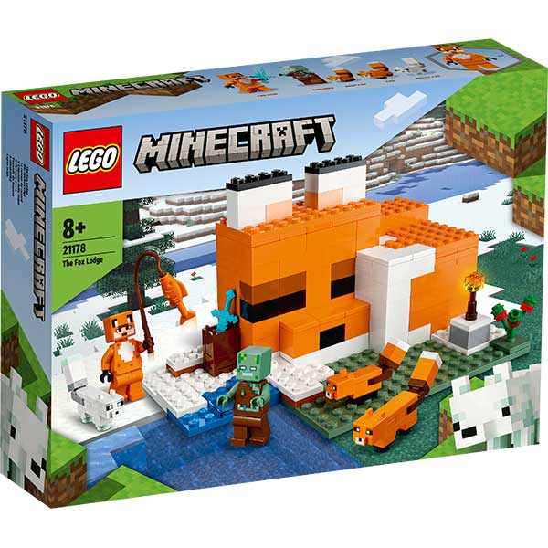 Lego Minecraft Refugi de la Guineu - Imatge 1