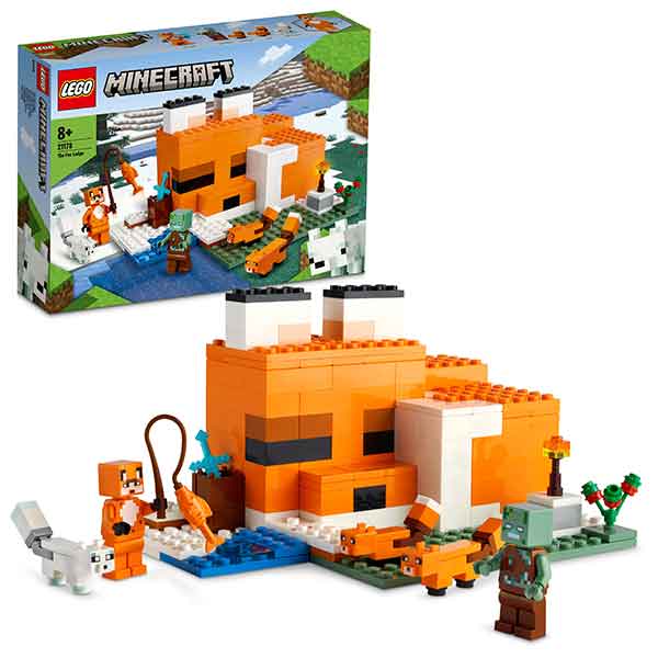 Lego Minecraft 21178 El Refugio-Zorro - Imatge 1