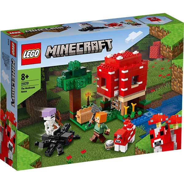 Lego Minecraft 21179 La Casa-Champiñón - Imagen 1