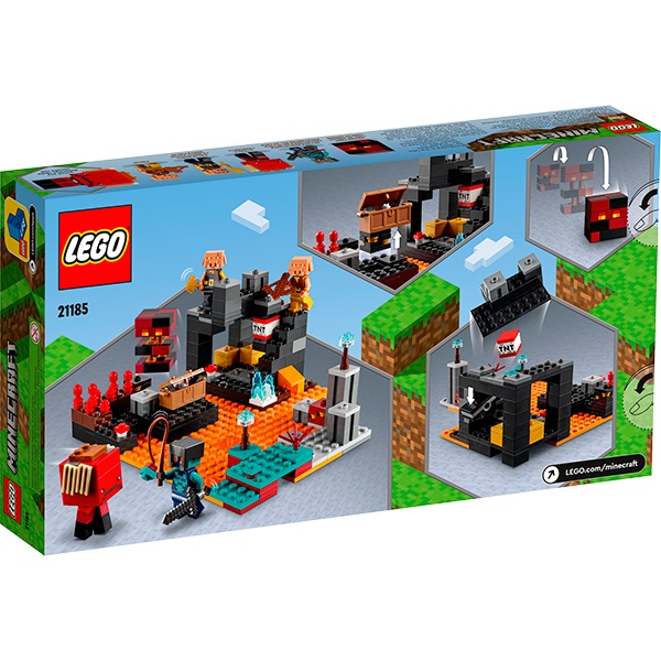 Lego Minecraft 21185 El Bastión del Nether - Imagen 3