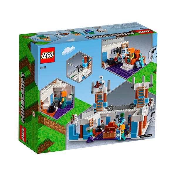 Lego Minecraft 21186 O Castelo de Gelo - Imagem 1