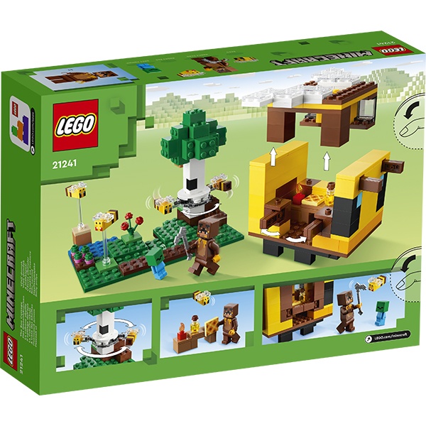 Lego 21241 Minecraft La Cabaña-Abeja - Imatge 1