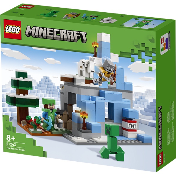 Lego 21243 Minecraft Os Picos Gelados - Imagem 1