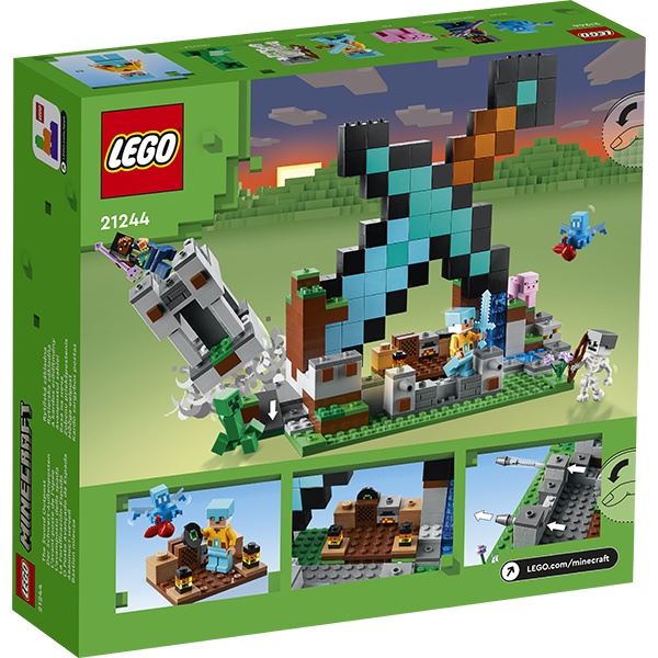 Lego 21244 Minecraft La Fortificación-Espada - Imatge 1