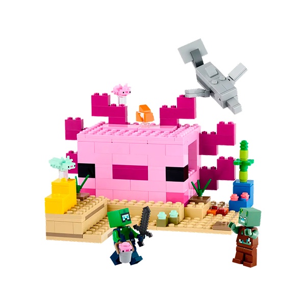 Lego 21247 Minecraft La Casa-Ajolote - Imagem 1