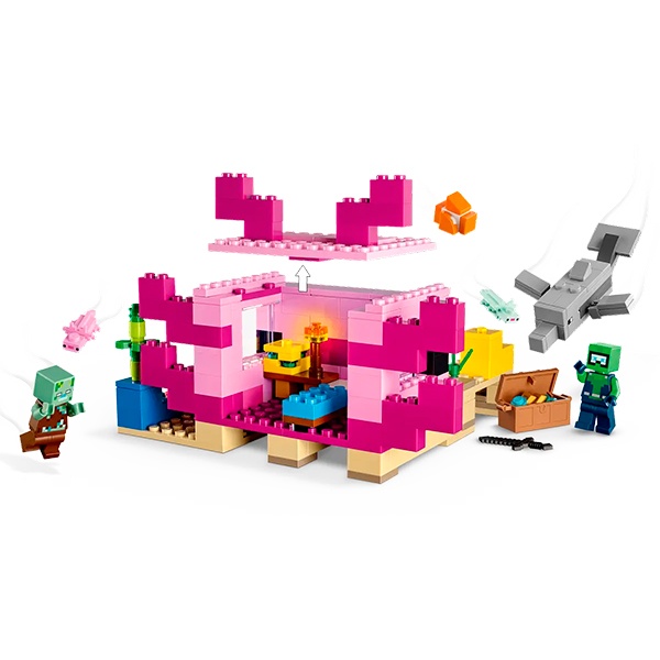 Lego 21247 Minecraft La Casa-Ajolote - Imatge 2