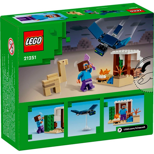 21251 Lego Minecraft - La Expedición de Steve al Desierto - Imatge 1
