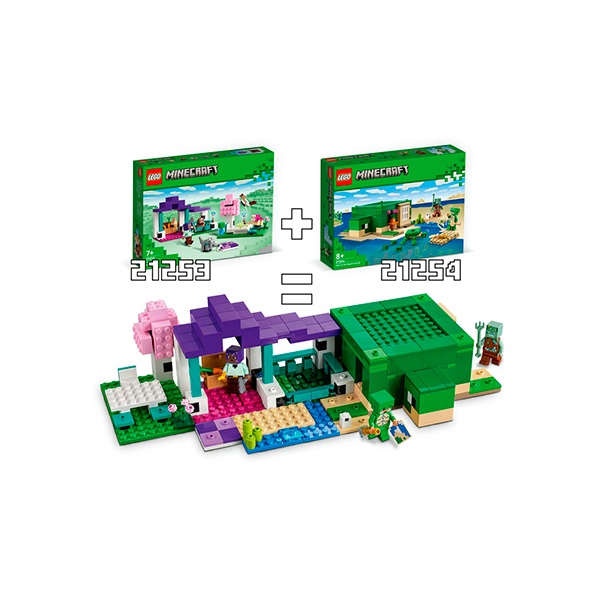 21253 Lego Minecraft - El Santuario de Animales - Imagen 4