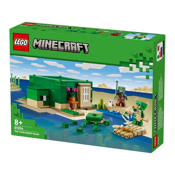 21254 Lego Minecraft - La Casa-Tortuga de la Playa - Imagen 1