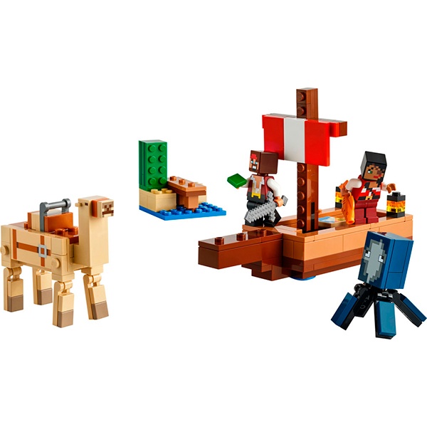 Lego Minecraft 21259 - El Viaje en el Barco Pirata V29 - Imatge 2
