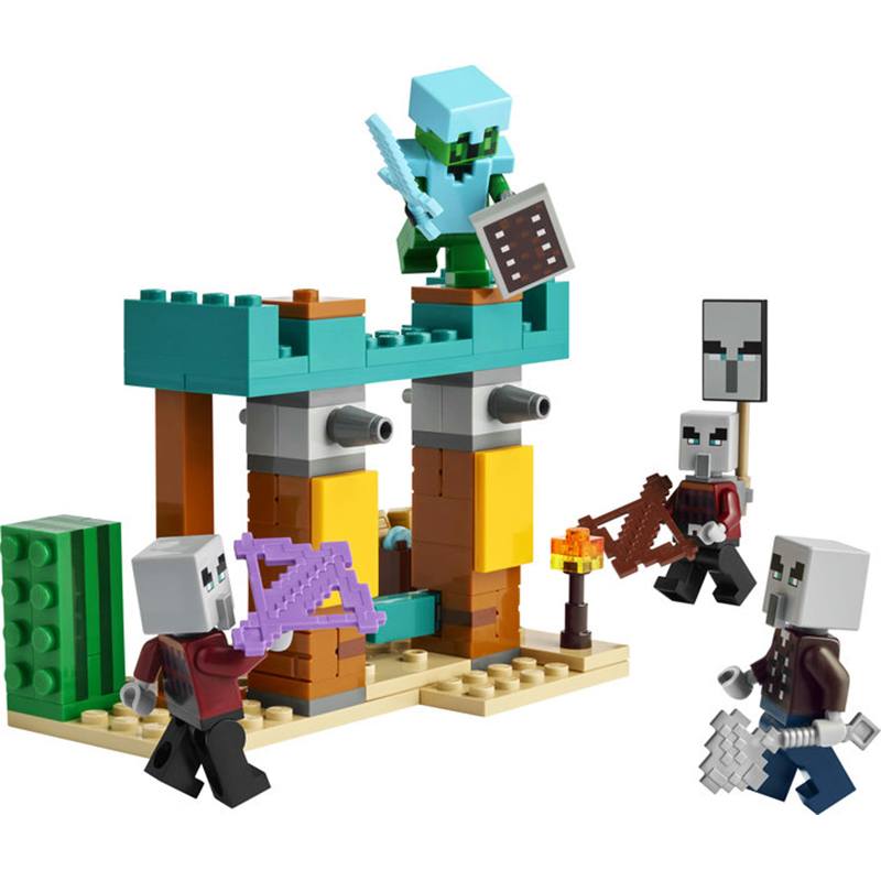 Lego Minecraft 21267 - La Patrulla del Desierto de los Maldeanos - Imagen 2