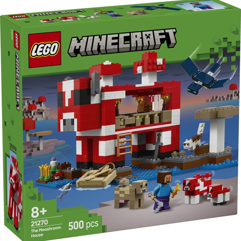 Lego Minecraft 21270 - A Casa do Cogumelo