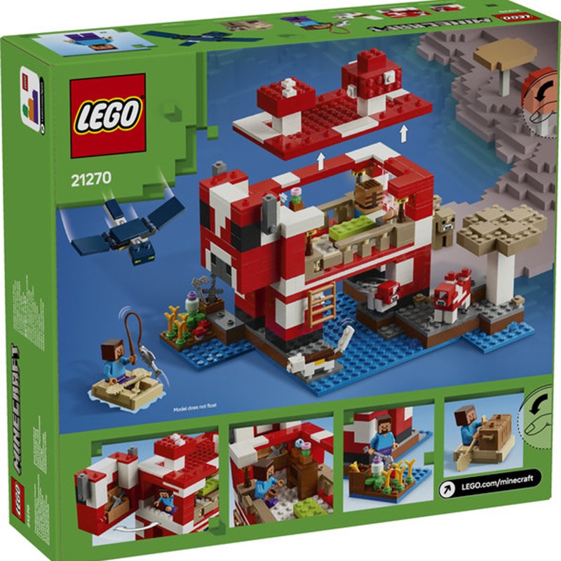 Lego Minecraft 21270 - La Casa-Champiñaca - Imagen 1