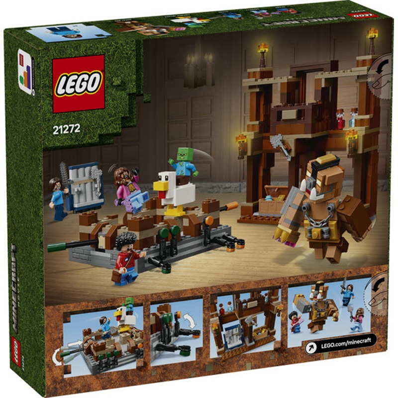 Lego Minecraft 21272 - O Ring de Combate da Mansão da Floresta - Imagem 1