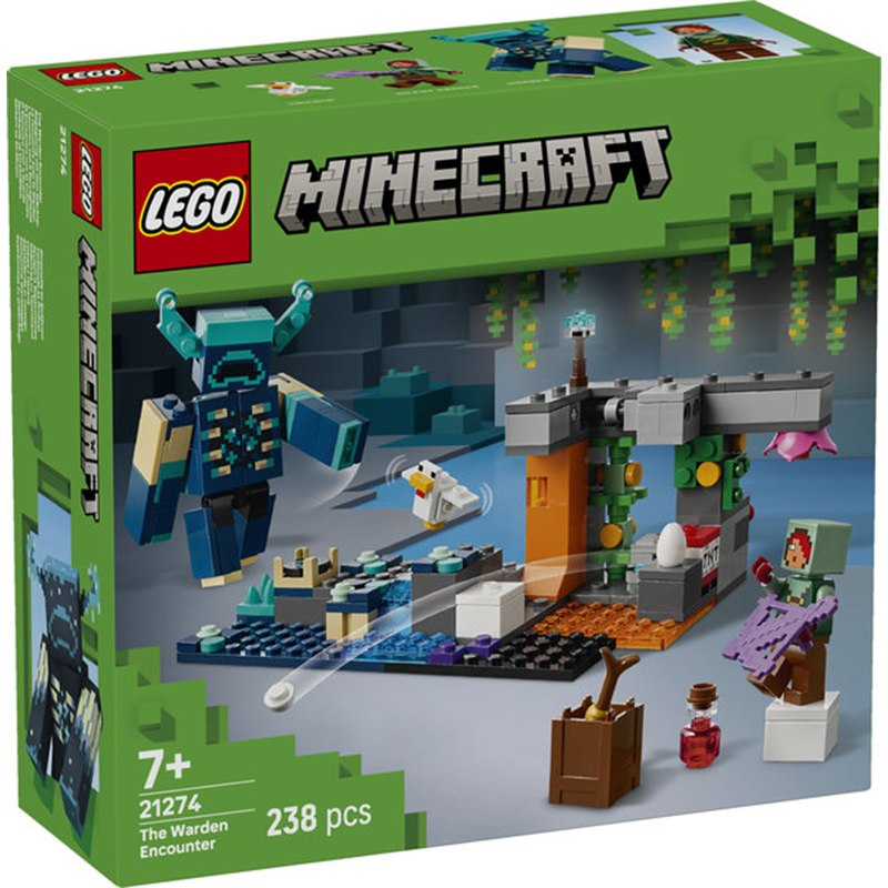 Lego Minecraft 21274 - Encuentro con el Custodio