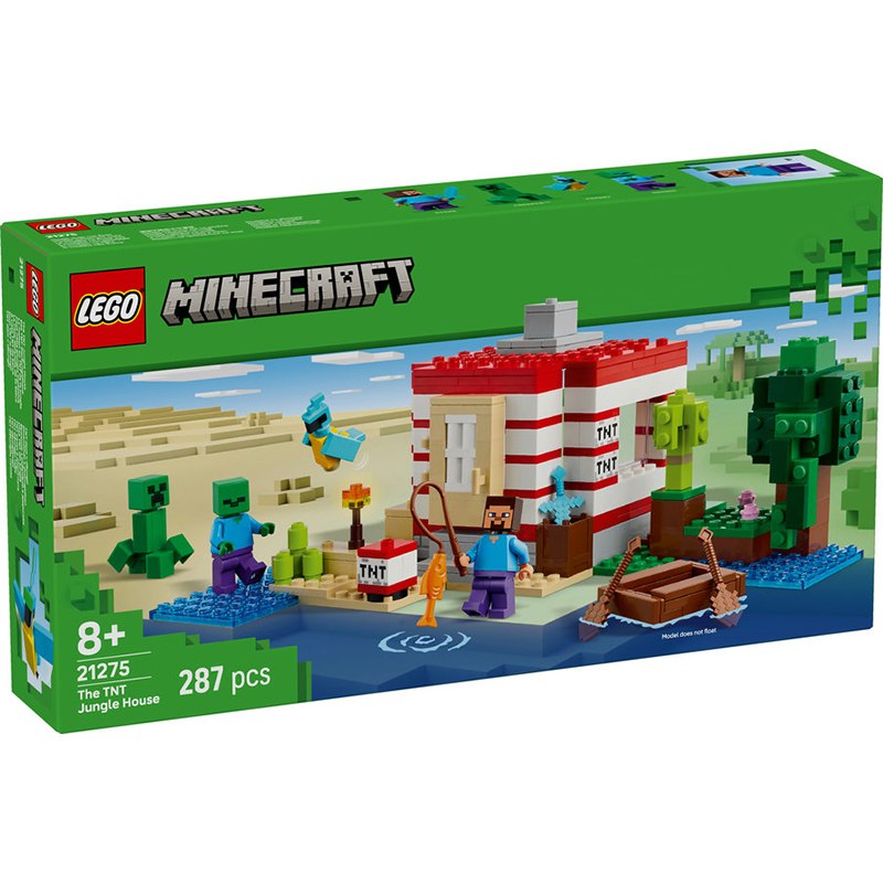 Lego Minecraft 21275 - La Casa-Dinamita de la Selva