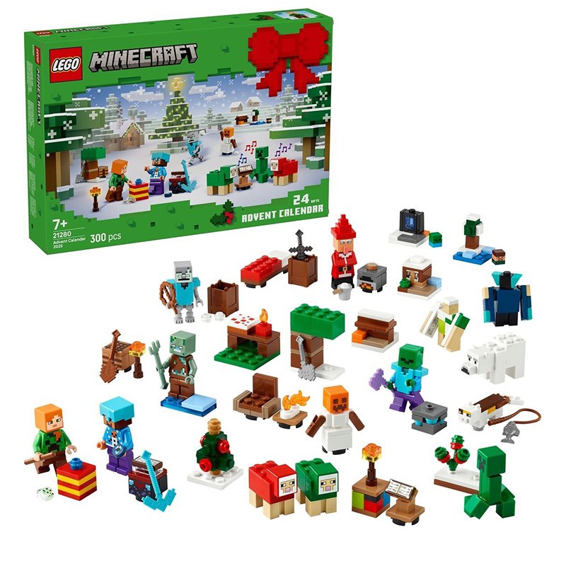 Lego Minecraft 21280 - Calendario Adviento Minecraft - Imagen 1