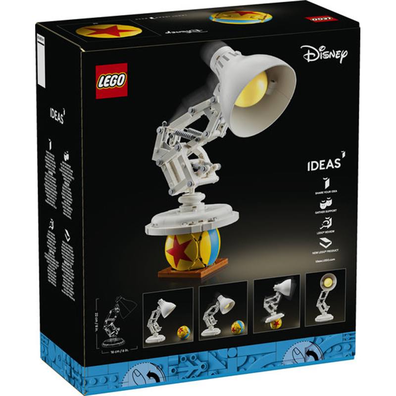 Lego Disney 21357 - Pixar Luxo Jr - Imagen 1