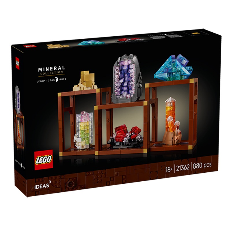 Lego 21362 Colección de Minerales