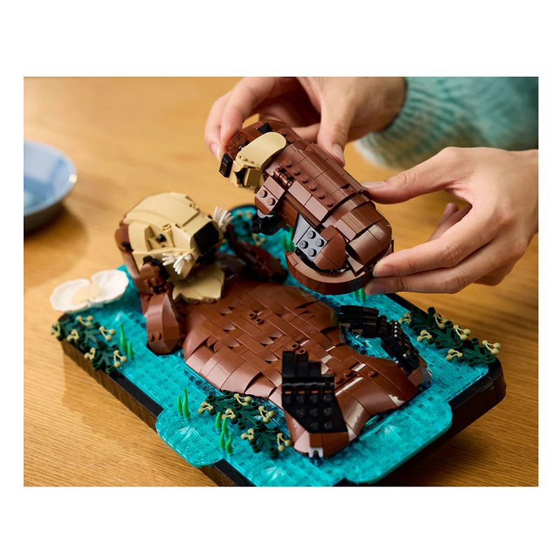 Lego Ideas 21366 - Lontras Marinhas a Flutuar - Imagem 5