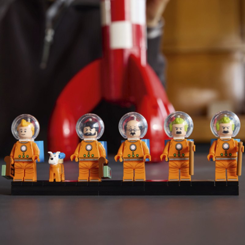 Lego Ideas 21367 - Cohete Lunar de Tintin - Imagen 4