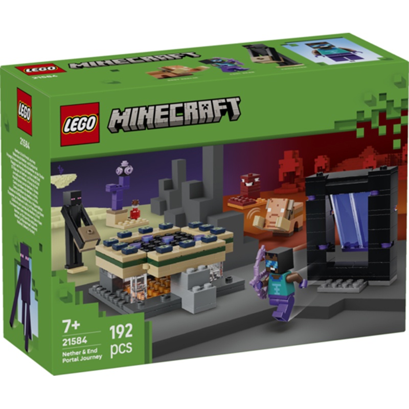 Lego Minecraft 21584 - El Viaje por el Nether y el Portal al End
