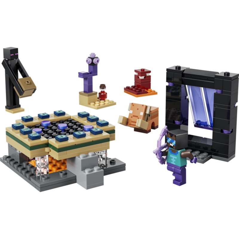 Lego Minecraft 21584 - El Viaje por el Nether y el Portal al End - Imagen 2