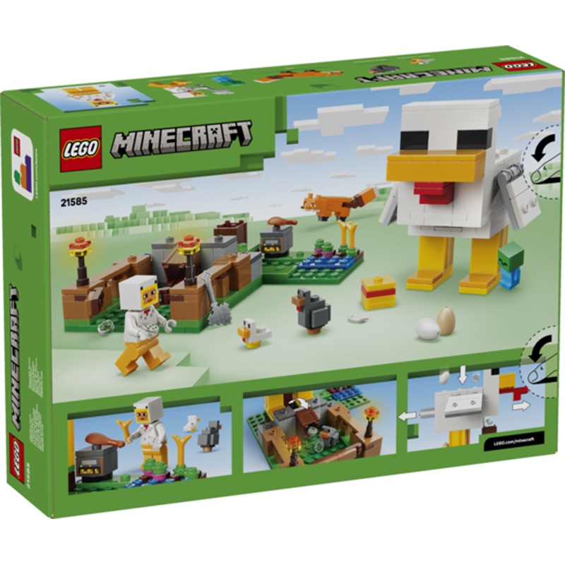 Lego Minecraft 21585 - La Granja de Gallinas - Imagen 1