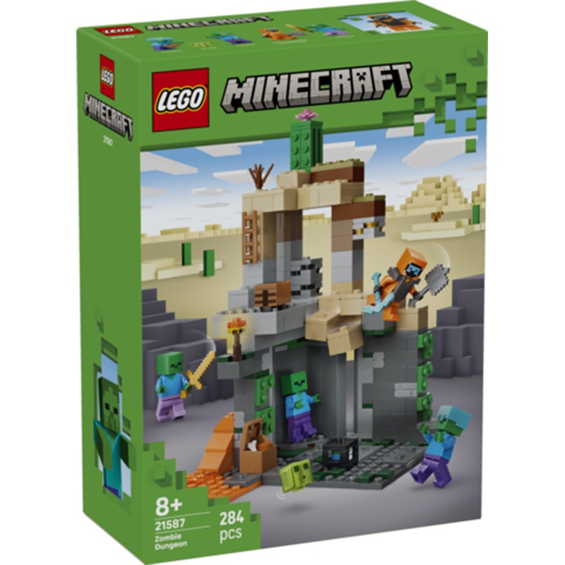 Lego Minecraft 21587 - La Mazmorra de Zombis