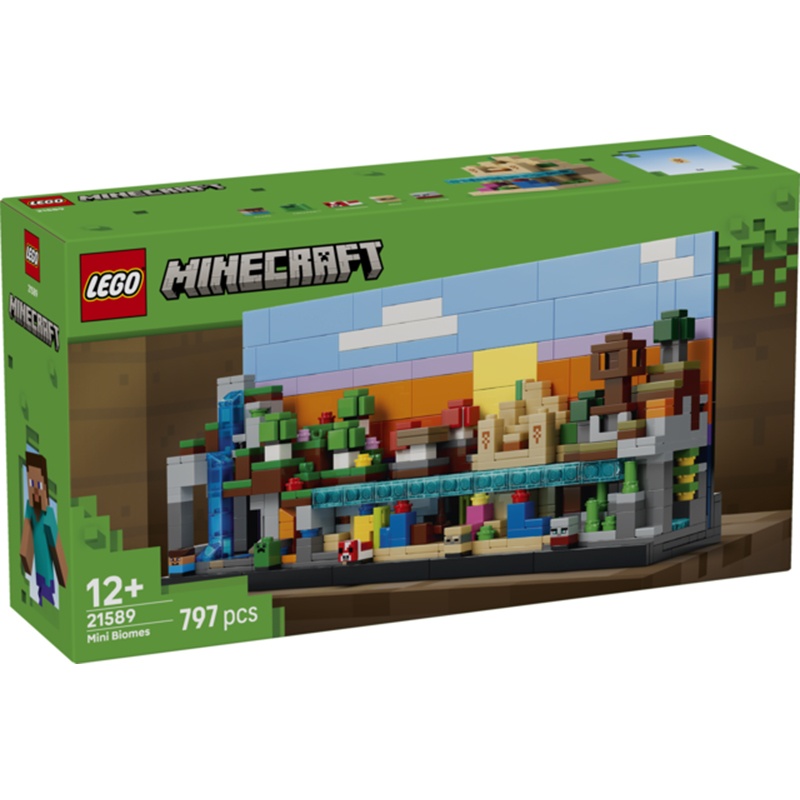 Lego Minecraft 21589 - Minibiomas