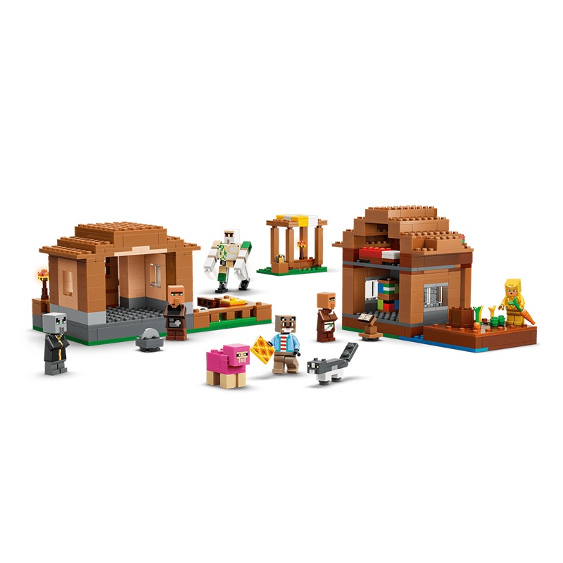 Lego Minecraft 21596 - Ataque del Evocador a la Aldea - Imagen 3