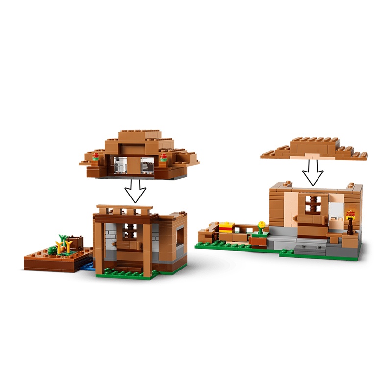 Lego Minecraft 21596 - Ataque del Evocador a la Aldea - Imagen 5