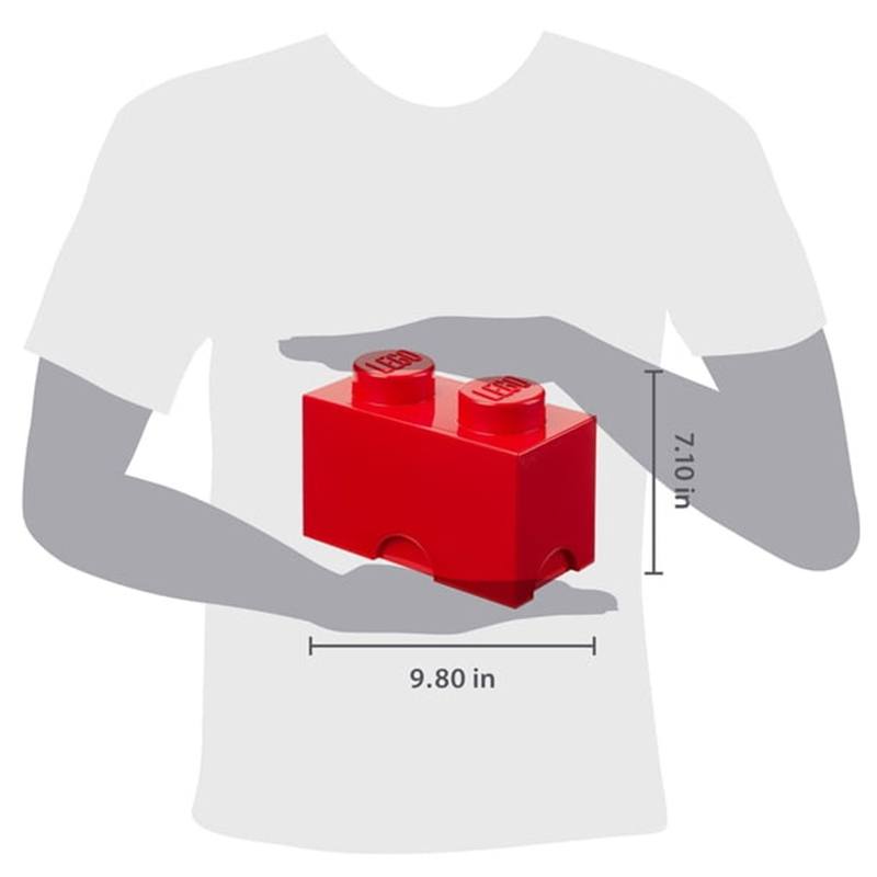 Lego Ideas 2517 - Caja de Almacenamiento Ladrillos Roja - Imagen 1
