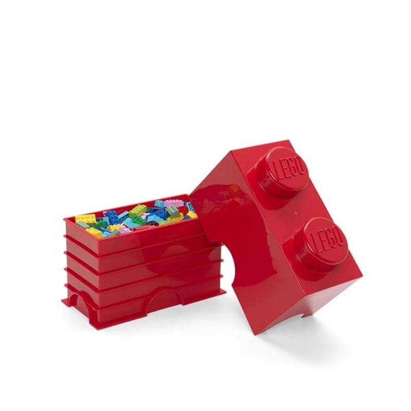 Lego Ideas 2517 - Caja de Almacenamiento Ladrillos Roja - Imagen 2