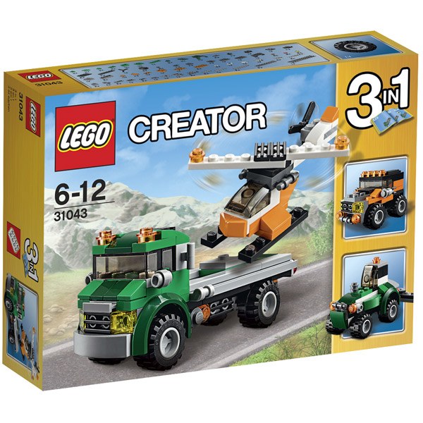 Transporte de Helicoptero Lego Creator - Imagen 1