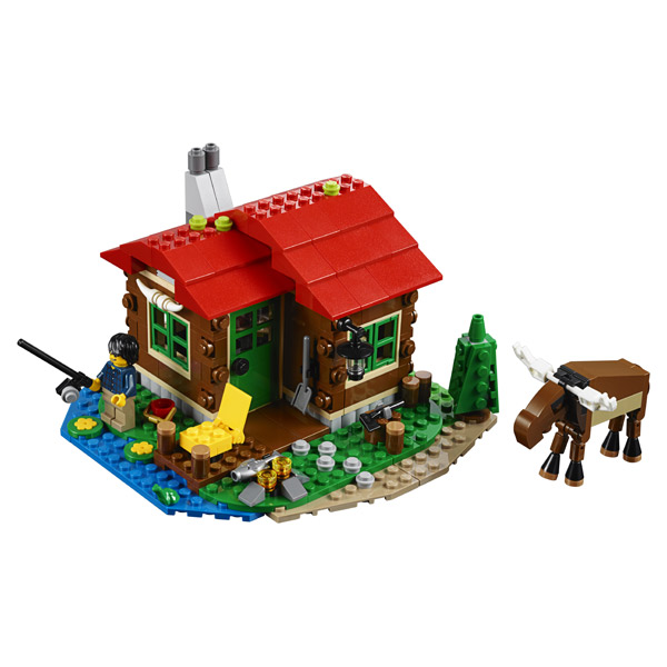 Cabana Junto al Lago Lego Creator - Imatge 1