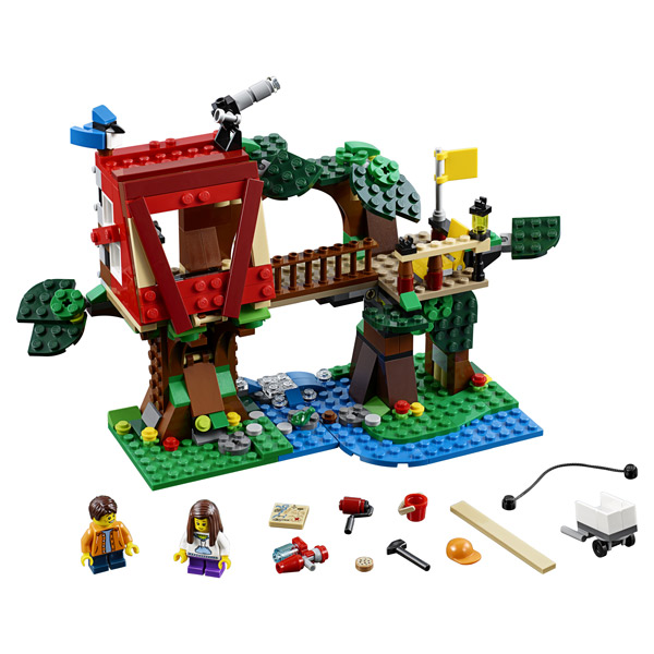 Aventuras en la Casa del Arbol Lego Creator - Imagen 1