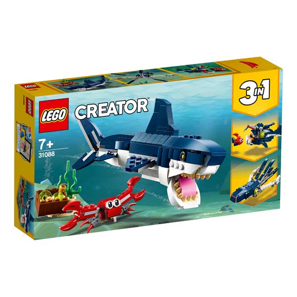 Lego Creator 31088 Criaturas del Fondo Marino 3en1 - Imagen 1