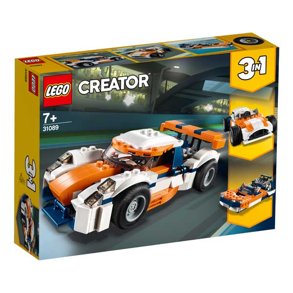 Lego Creator 31089 Deportivo de Competición Sunset 3en1 - Imagen 1
