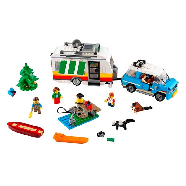 Lego Creator 3en1 31108 Vacaciones Familiares en Caravana - Imatge 1